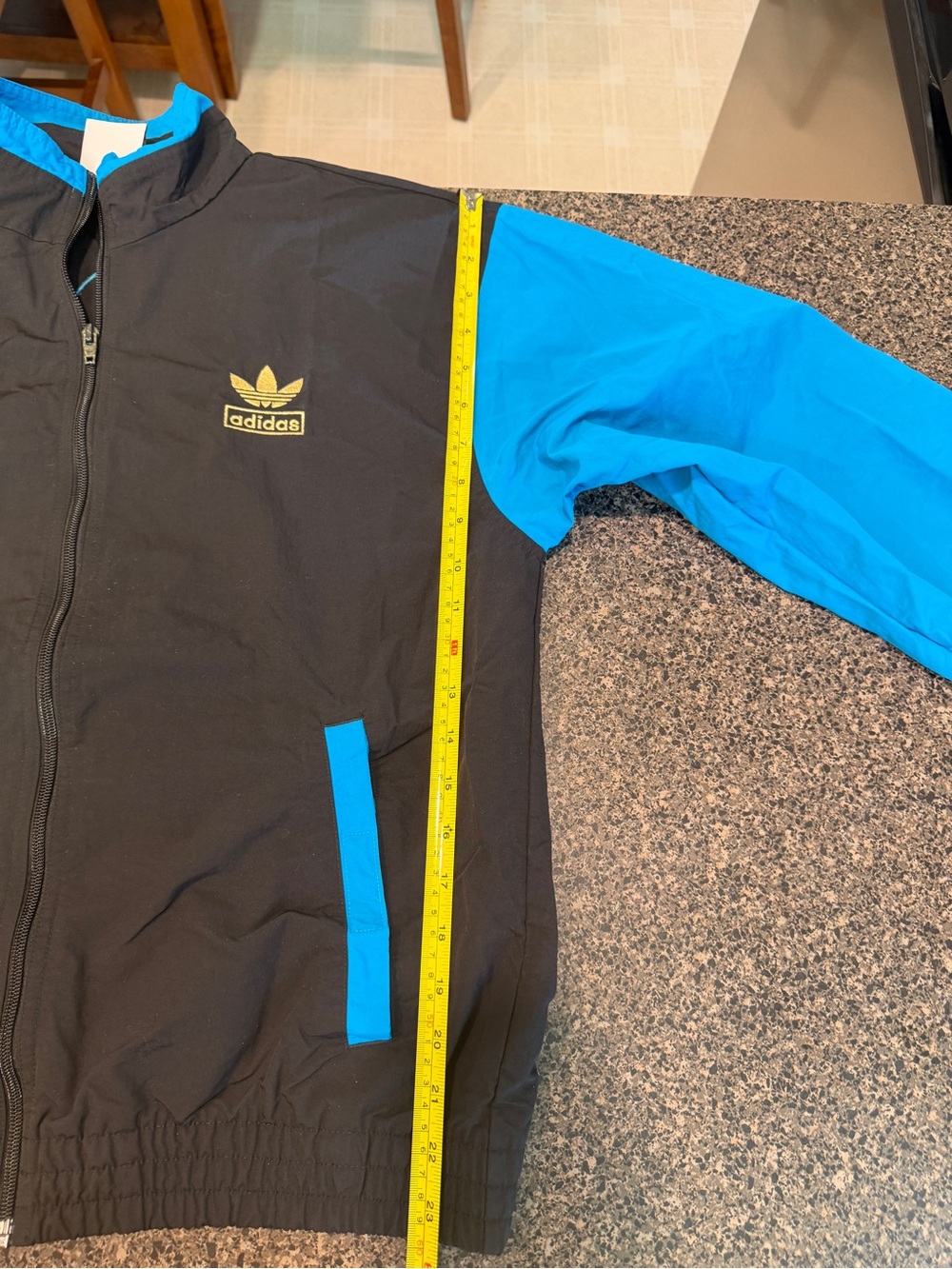 Vintage Adidas Originals Colorblock Windbreaker Track Jacket Trefoil Medium - Picture 9 of 12